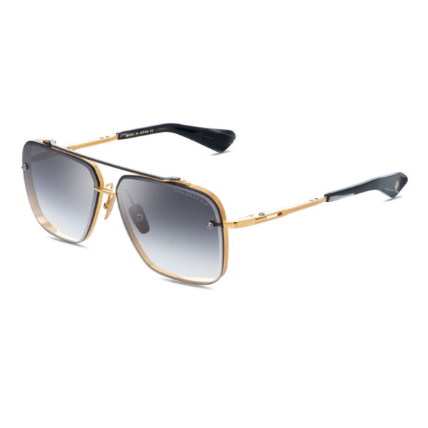 DITA Mach Six zonnebril - Gold & black - optiek Lammerant