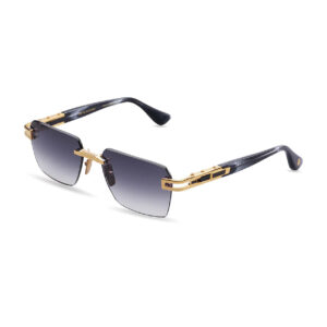 DITA Meta-evo one zonnebril - Gold & black - optiek Lammerant