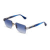 DITA Meta-evo one zonnebril - Silver & blue - optiek Lammerant