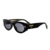 Fendi FE40125I zonnebril - Black - optiek Lammerant