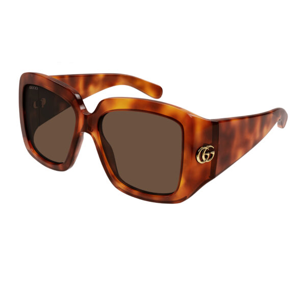 Gucci GG1402S zonnebril - Blond havana - optiek Lammerant