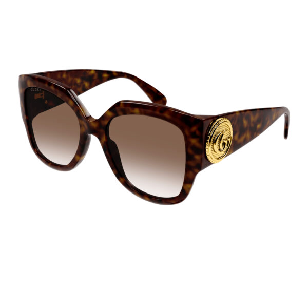 Gucci GG1407S zonnebril - Havana - optiek Lammerant