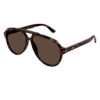 Gucci GG1443S zonnebril - Havana - optiek Lammerant