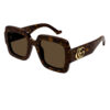Gucci GG1547S zonnebril - Havana - optiek Lammerant