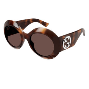 Gucci GG1647S zonnebril - Havana - optiek Lammerant