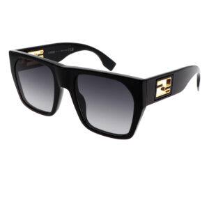 Fendi FE40124I zonnebril - Black - optiek Lammerant