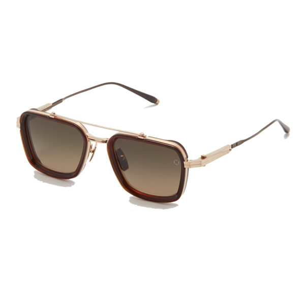 Akoni Solis zonnebril - Gold & brown - optiek Lammerant