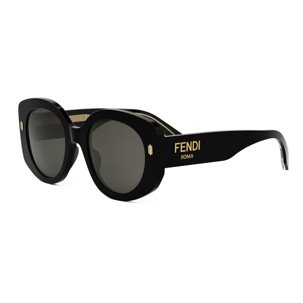 Fendi FE40137I zonnebril - Black - optiek Lammerant