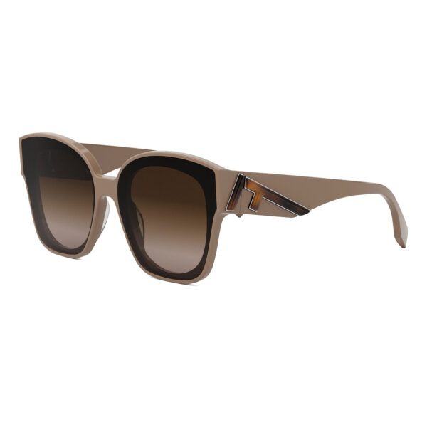 Fendi FE40098I zonnebril - Beige - optiek Lammerant