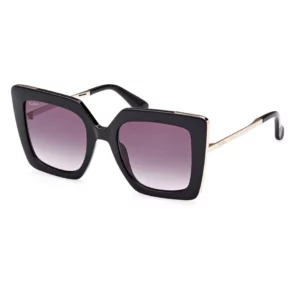 Max Mara MM0051 zonnebril - Black & gold - Optiek Lammerant