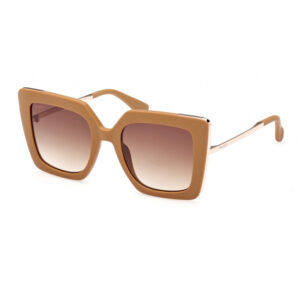 Max Mara MM0051 zonnebril - Matt brown - Optiek Lammerant