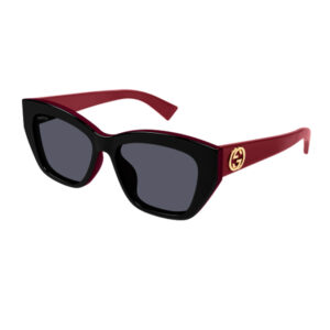 Gucci GG1884SA zonnebril - Black & red - optiek Lammerant