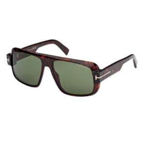 Tom Ford 1101 Turner zonnebril - Dark havana - optiek Lammerant