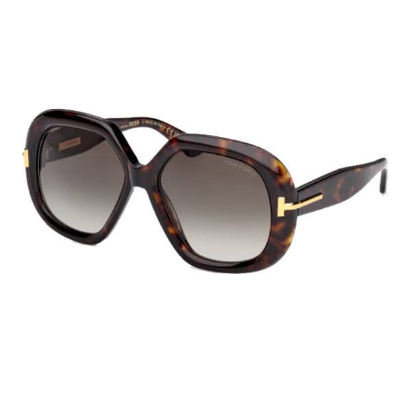 Tom Ford 1278 Icon collection zonnebril - Dark havana - optiek Lammerant