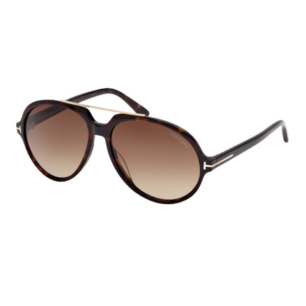 Tom Ford 1210 Aalto zonnebril - Havana - optiek Lammerant