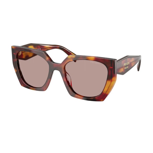 Prada SPR15W zonnebril - Tortoise - optiek Lammerant