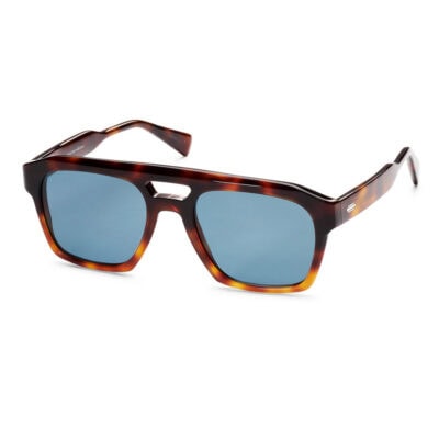 ResRei Guardian zonnebril - Havana - Polarized Blue - optiek Lammerant Deinze